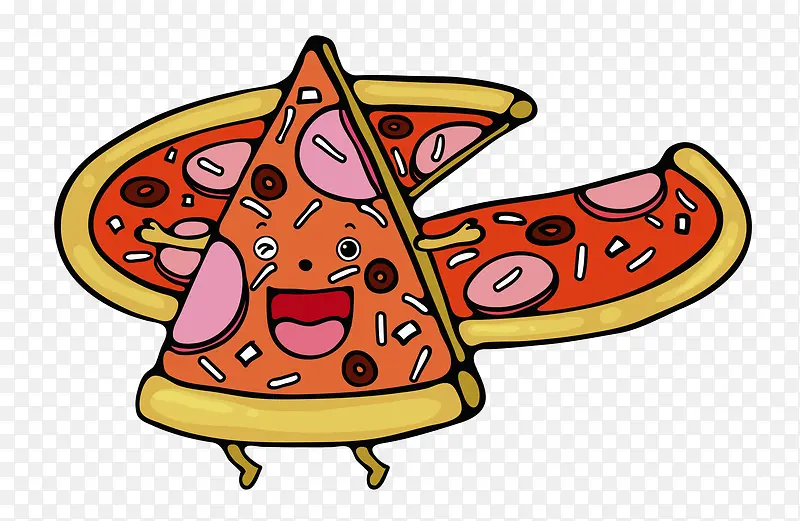 可爱的披萨免抠图