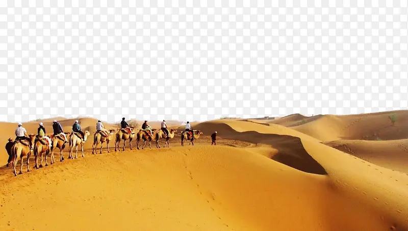 著名旅游景点腾格里沙漠