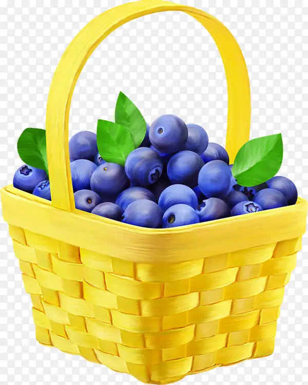 一筐蓝莓