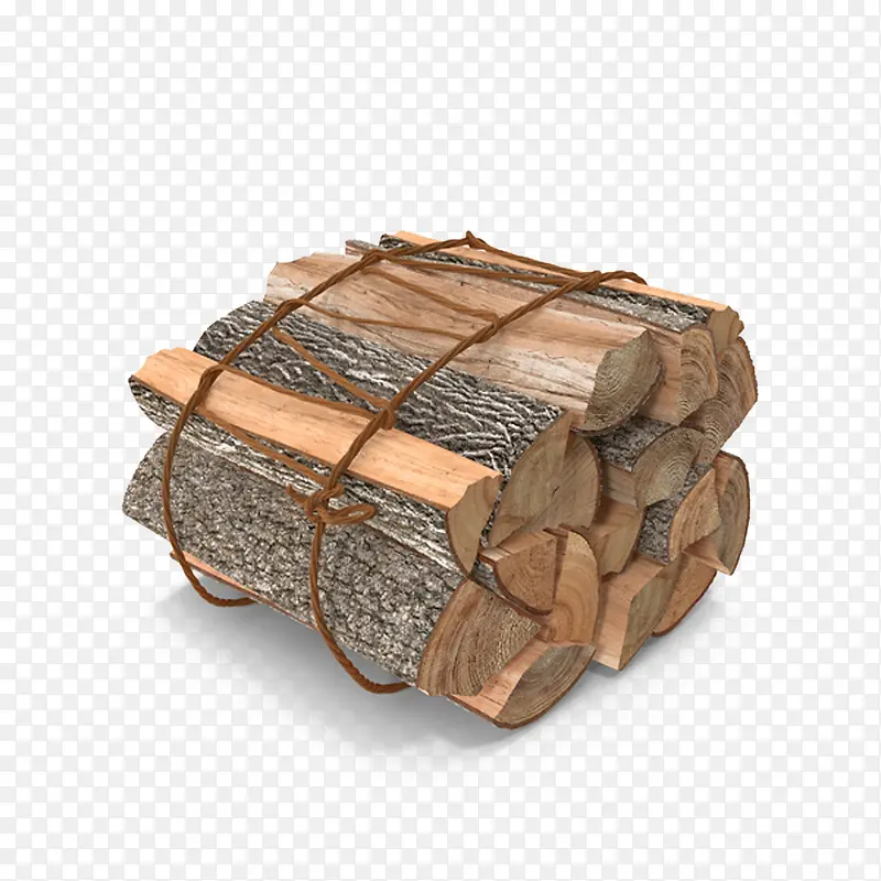 木材堆摞