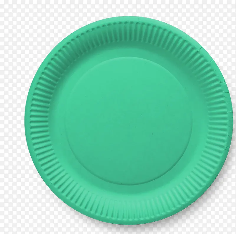 绿色的蛋糕盘