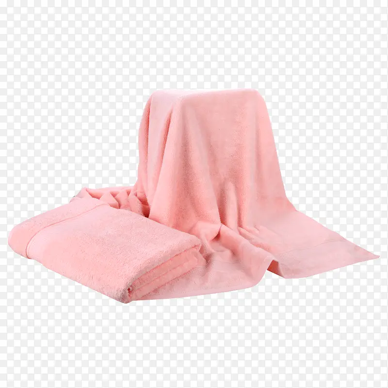 粉红色加绒面料