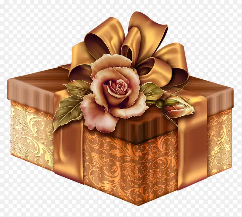 高贵金礼物盒