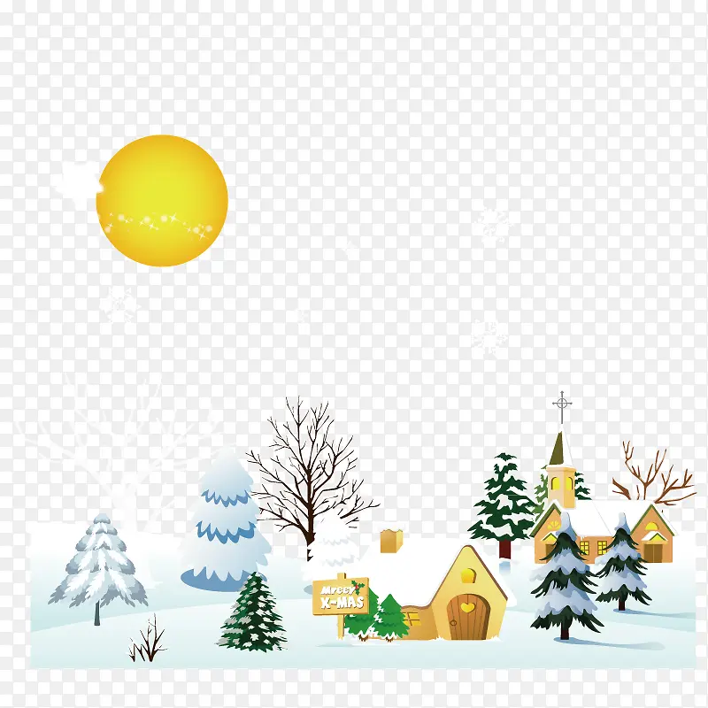 卡通冬天PNG图片素材下载_图片编号9797022-PNG素材网