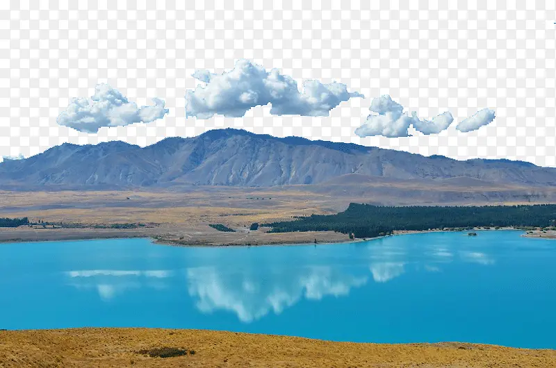 旅游景区新西兰特卡波湖