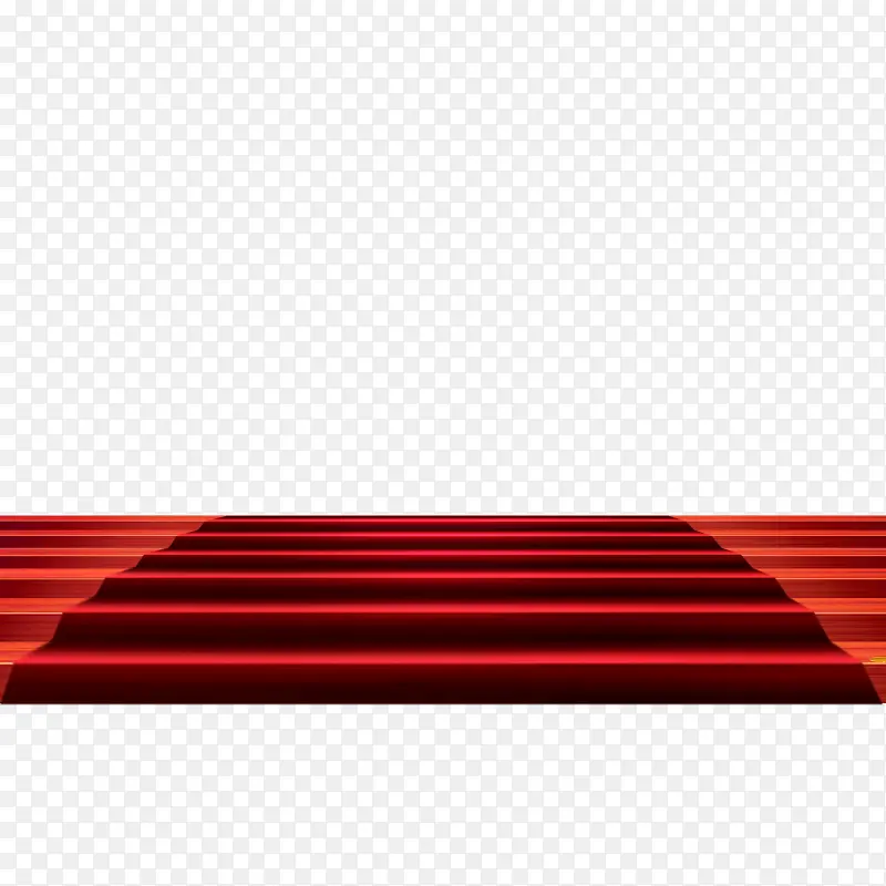 红色舞台台阶