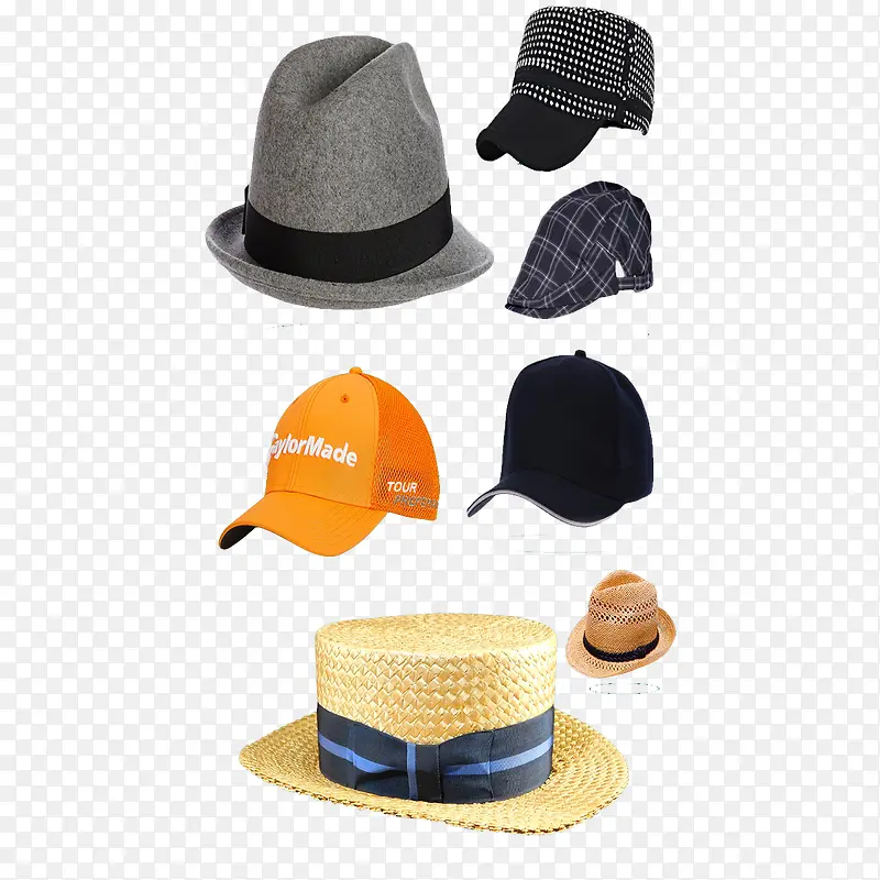 7种不同风格时尚帽子