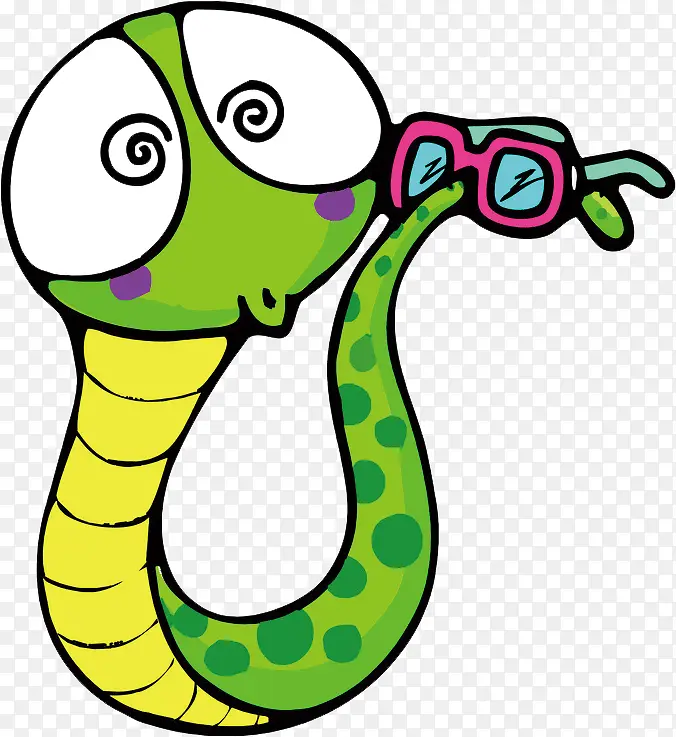绿色眼镜小蛇