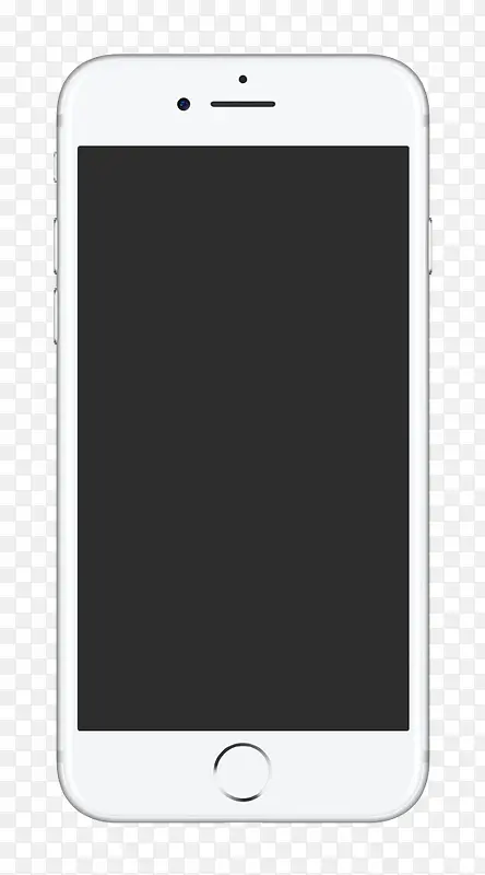 白色手机屏幕透明