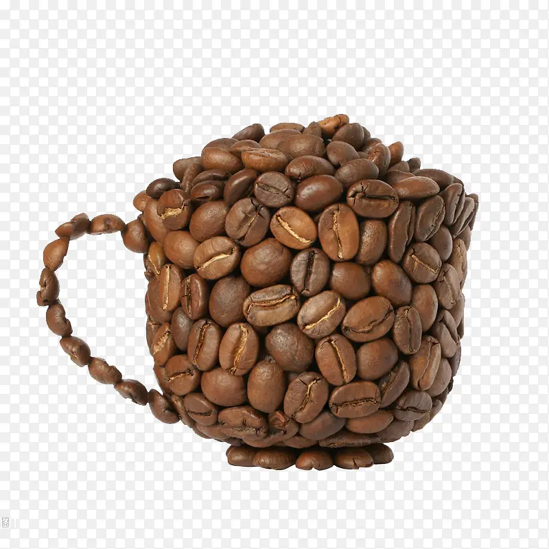 创意咖啡豆图片