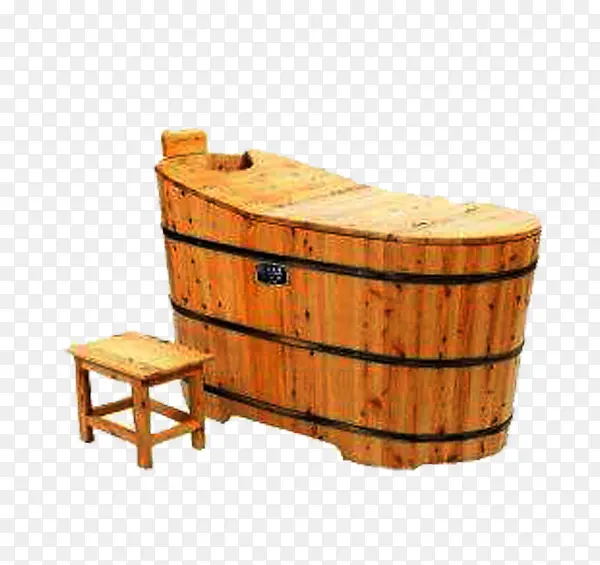 木质浴桶
