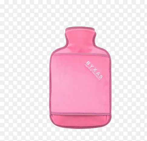 粉色热水袋