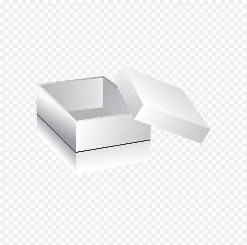 矢量盒子立体拟真白色打开的盒子PNG图片素材下载_图片编号9819634-PNG素材网