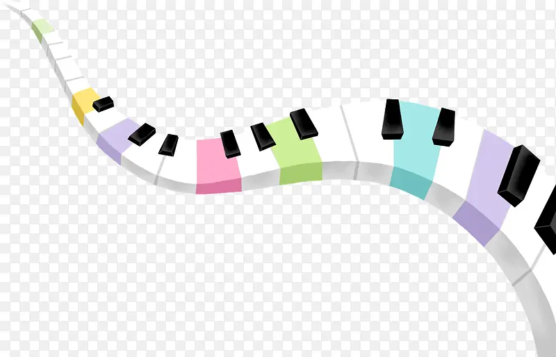 创意造型钢琴键盘