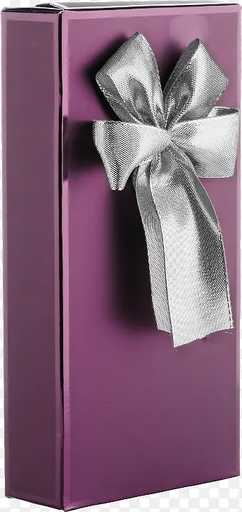 紫色高贵礼物盒蝴蝶结