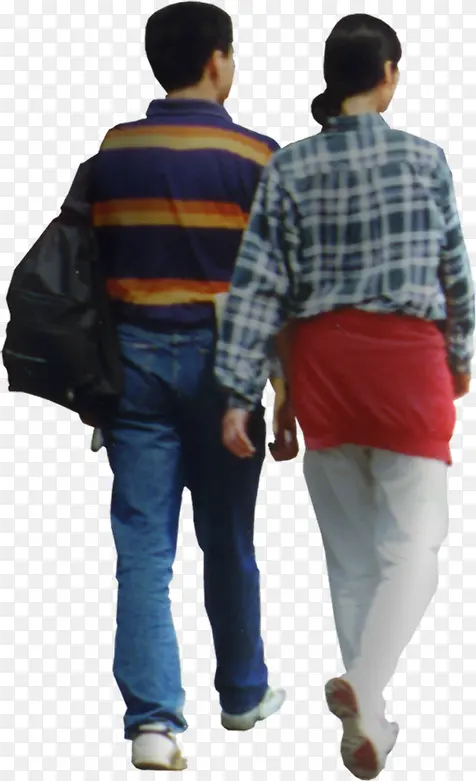创意效果合成摄影一路前行的男女PNG图片素材下载_图片编号9828504-PNG素材网