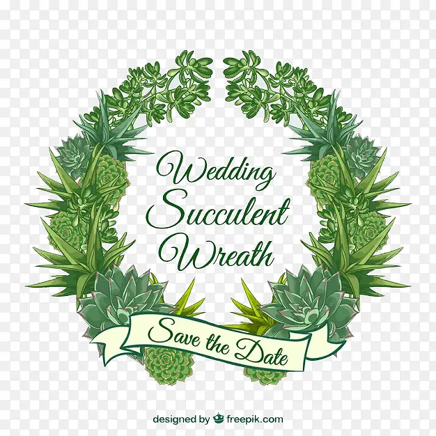 婚礼用植物花环