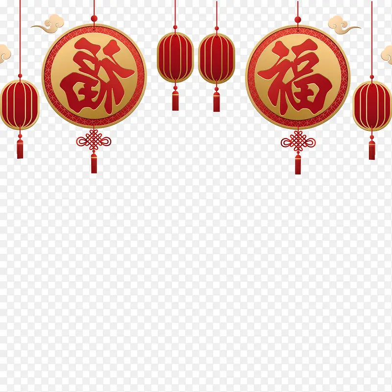 喜庆中国风传统节日海报装饰