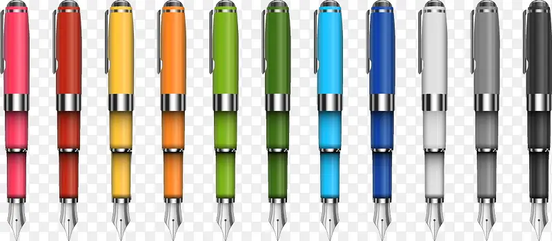 个性高档钢笔设计矢量素材
