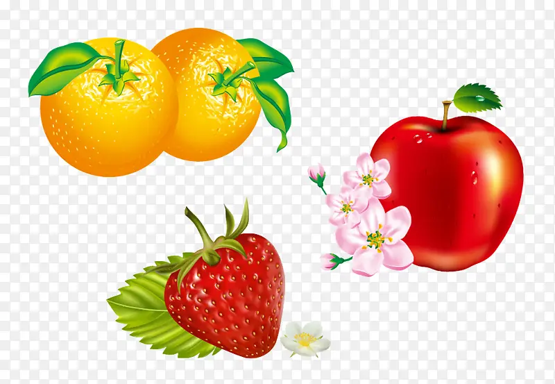 脐橙草莓和苹果