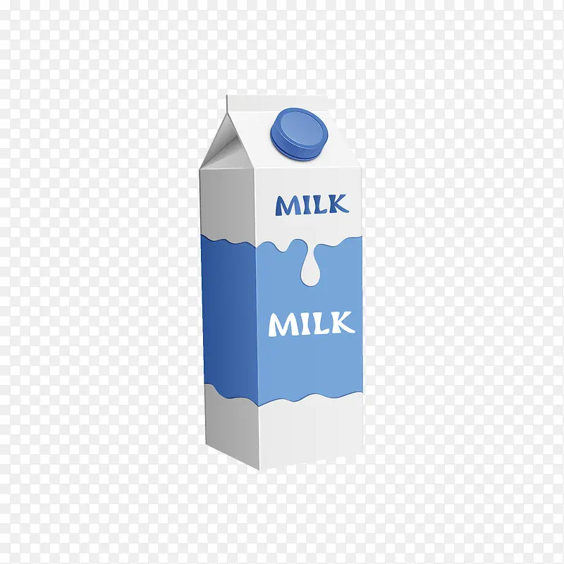 牛奶奶盒模型