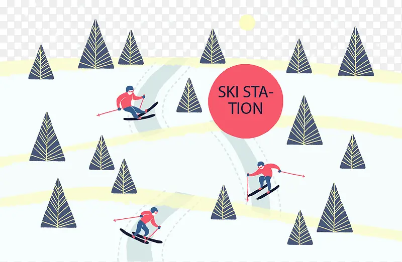 滑雪站点