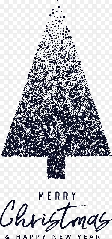 圣诞节颗粒拼图圣诞树
