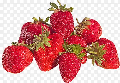 8只草莓 清新草莓