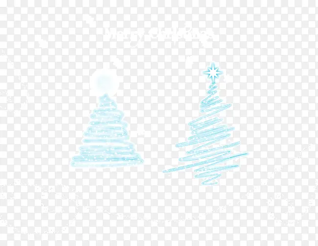 扁平化圣诞节圣诞树背景装饰