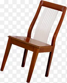 倾斜手绘设计椅子木椅