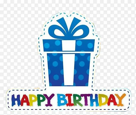 艺术字 happy birthday
