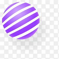 紫色白色相间条纹