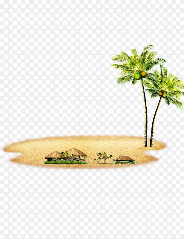 椰树 沙滩