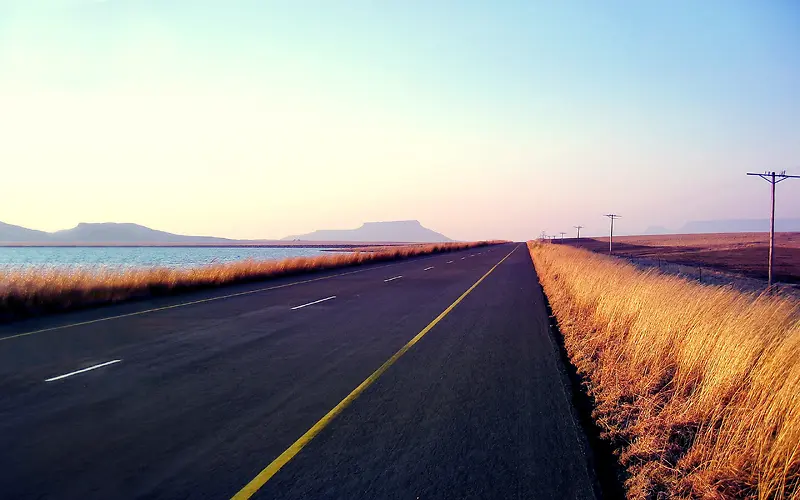 荒野马路海报背景