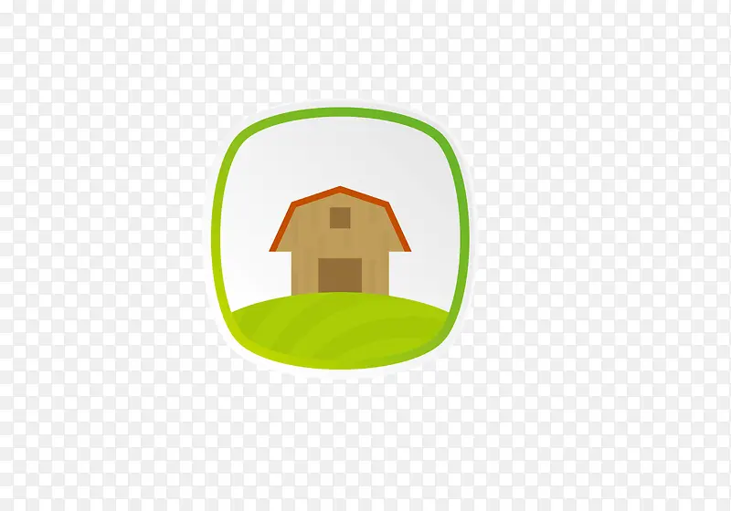 环保标志小房子