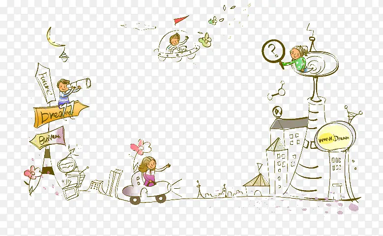 儿童插画PNG图片素材下载_图片编号9858338-PNG素材网