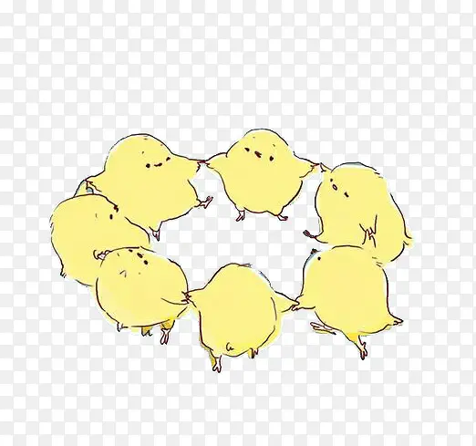 可爱小鸡图片素材