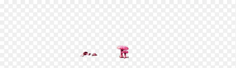 小蘑菇装饰粉色