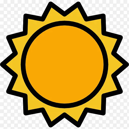 太阳图标