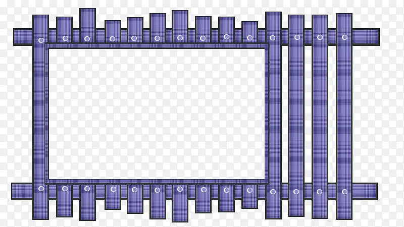 紫色创意边框