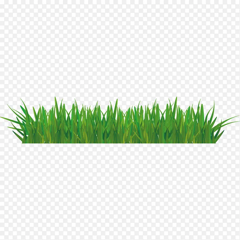绿色草坪矢量素材