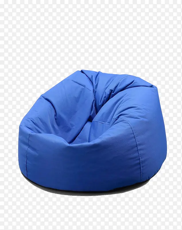 蓝色沙发产品实物抠图
