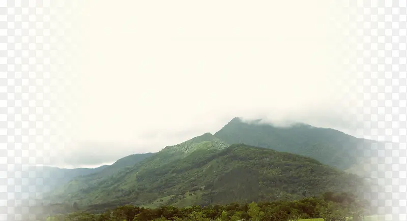 远山风景效果图