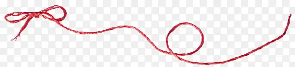 蝴蝶结红绳图片