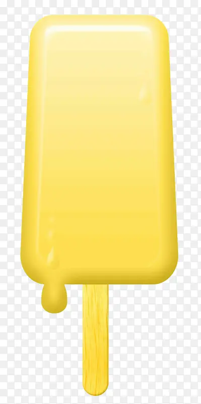 黄色冰棒
