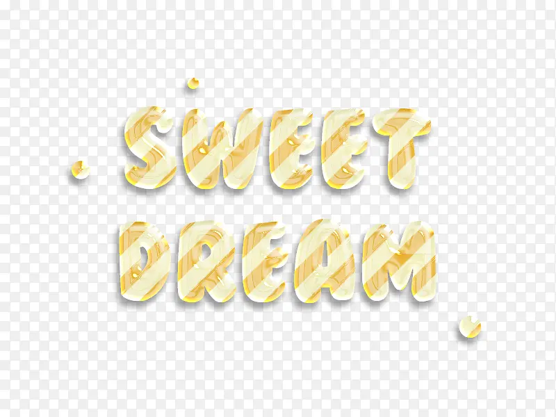 sweetdream艺术字