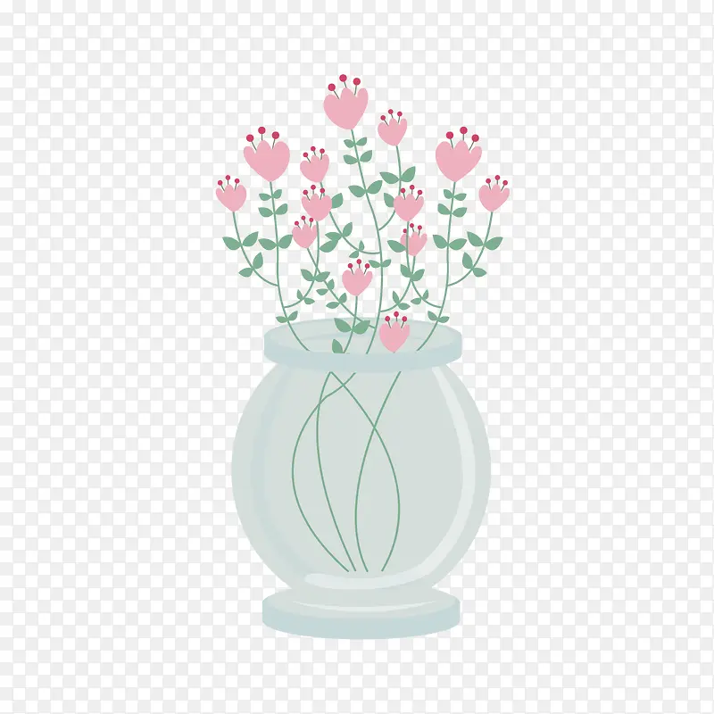 花瓶 插花 花 好看的花 小清新