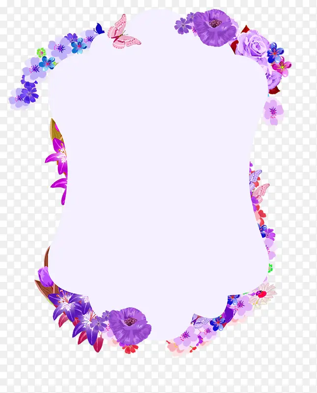 花纹边框