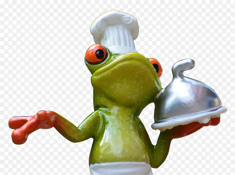 青蛙大厨装饰手板