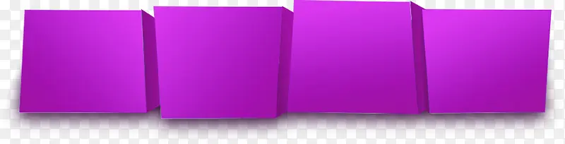紫色元旦方块标签